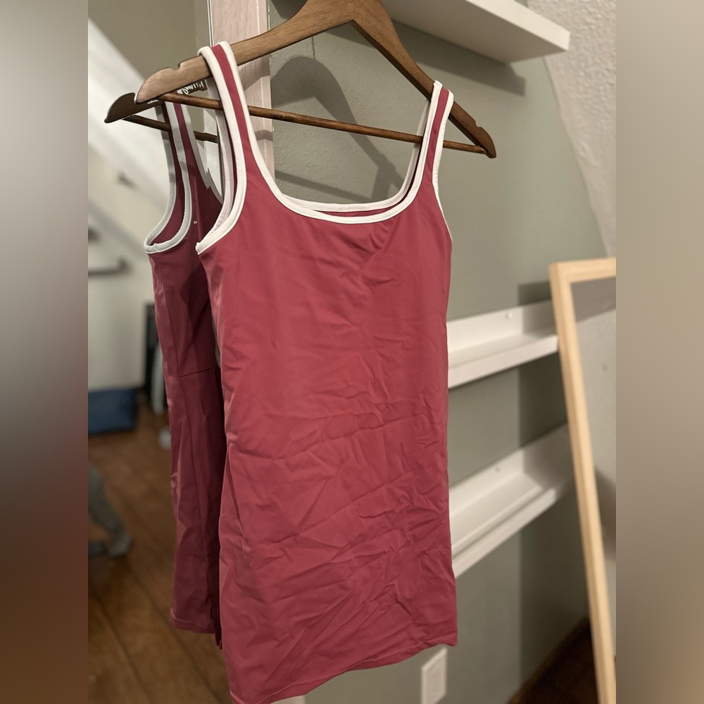 Gold Hinge Open Back Dress | Medium